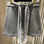Deluxe Louis Vuitton Monogram Scarf Replica Mini Skirt
