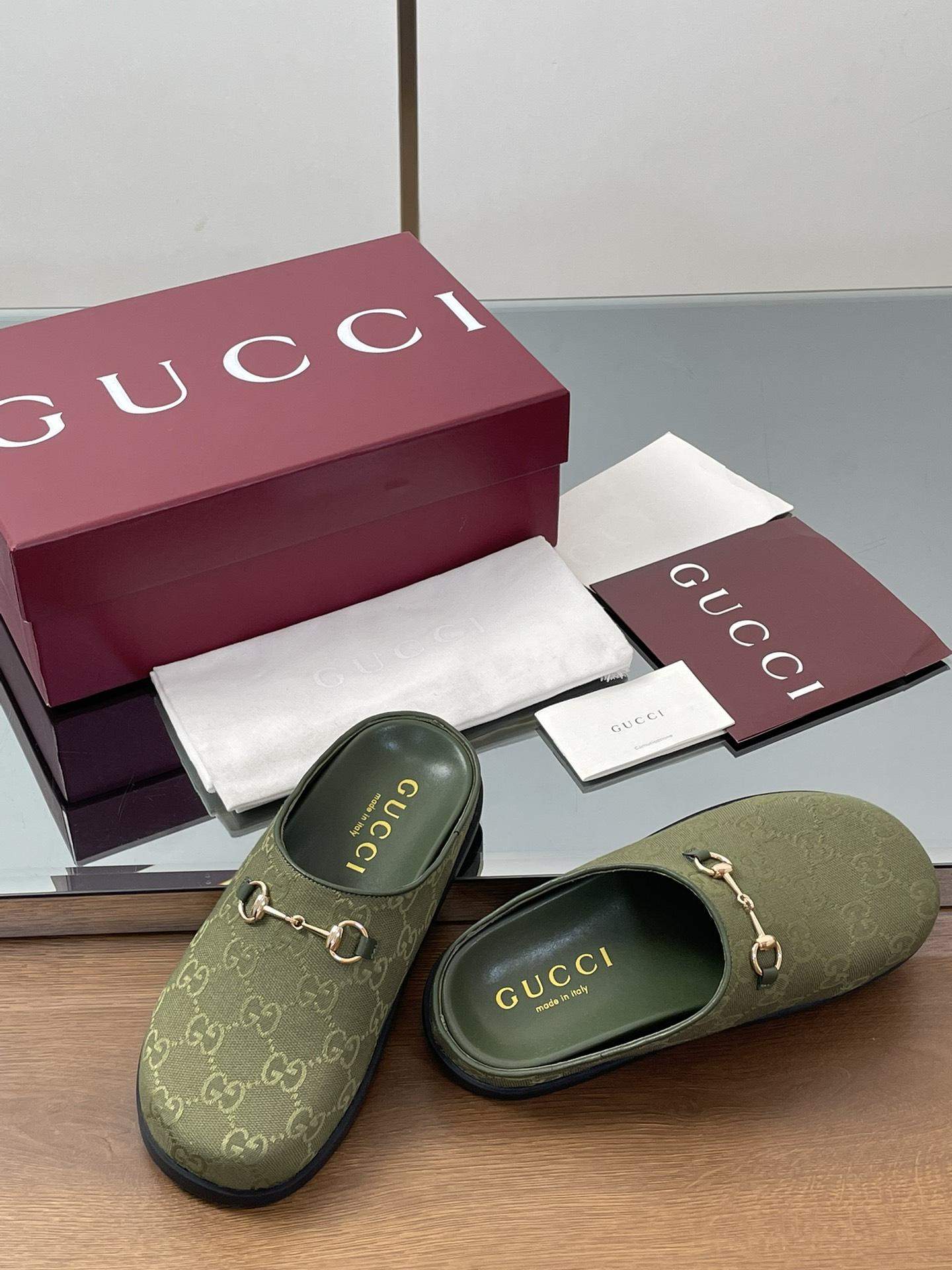 Mirror Quality Gucci Replica Mule With Horsebit - Image 5