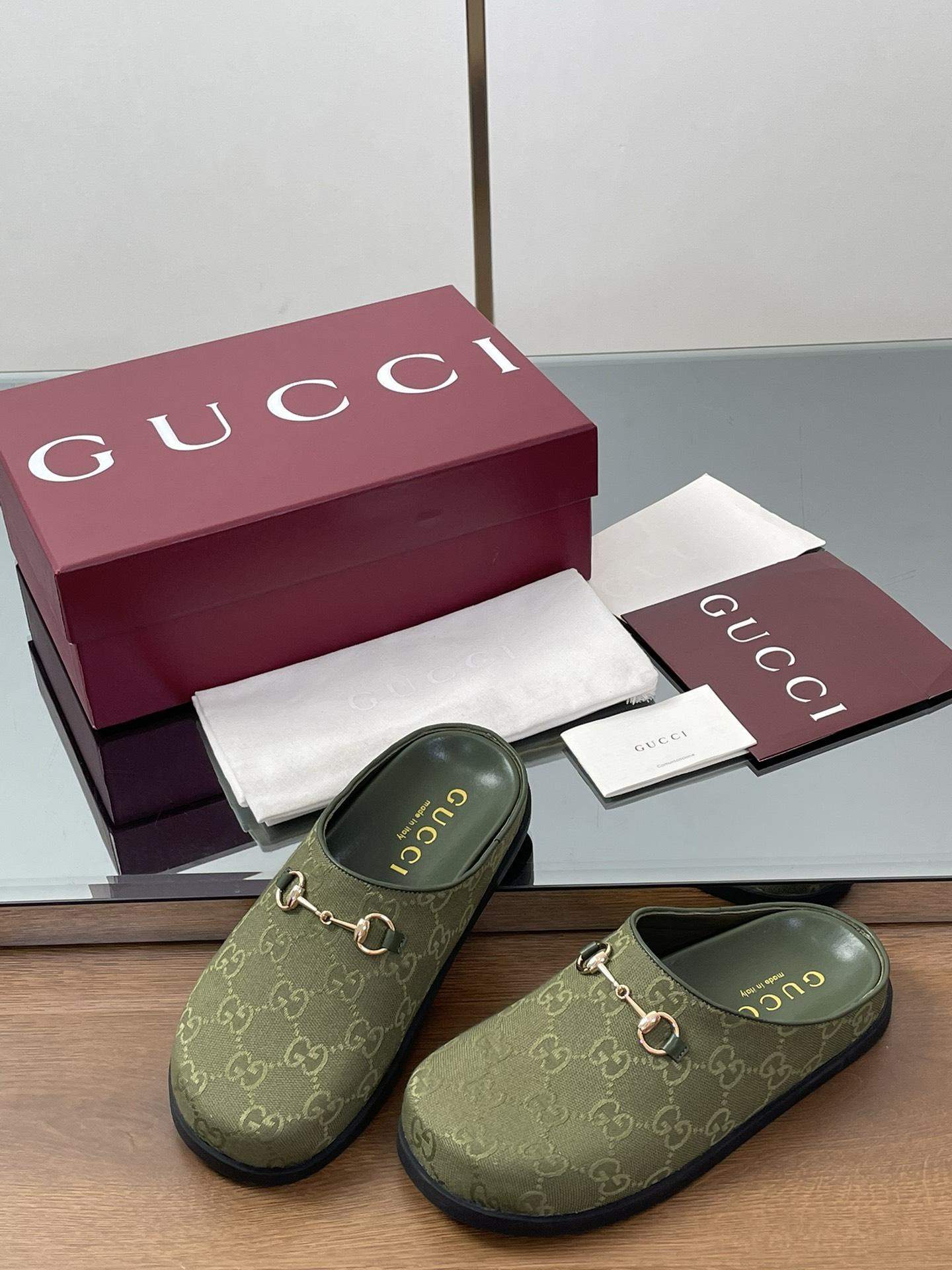 Mirror Quality Gucci Replica Mule With Horsebit - Image 6