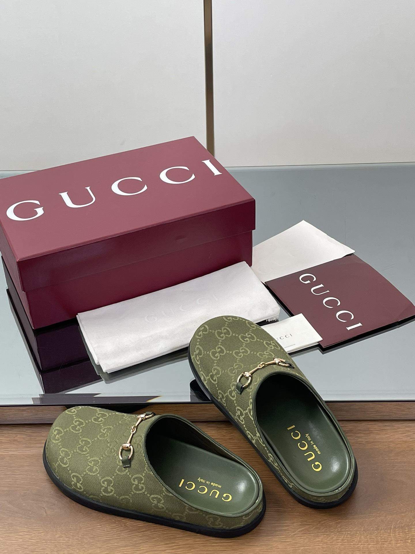 Mirror Quality Gucci Replica Mule With Horsebit - Image 8