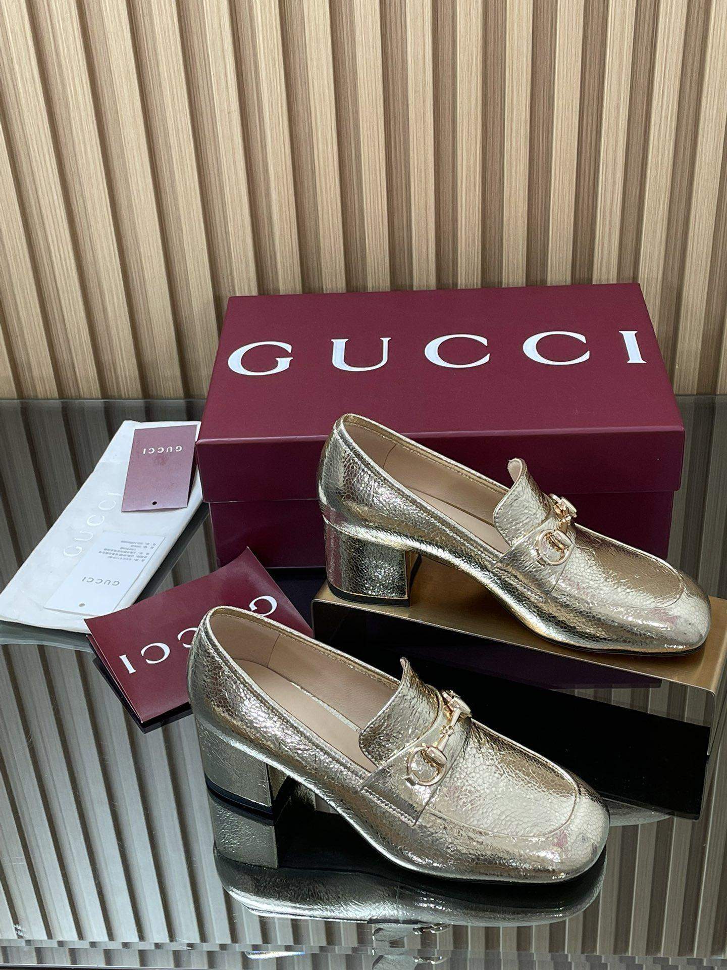 Deluxe Gucci Replica Loafer Pump With Horsebit