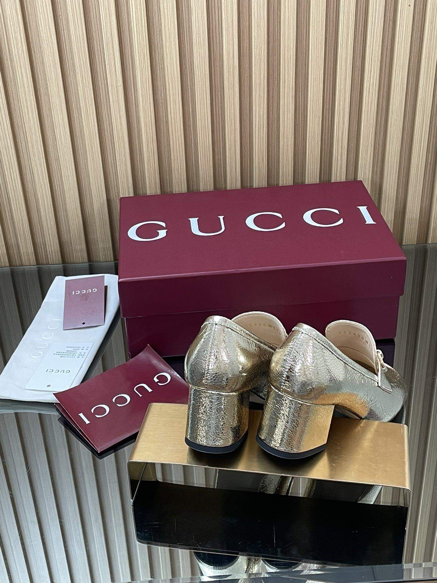 Deluxe Gucci Replica Loafer Pump With Horsebit - Image 8