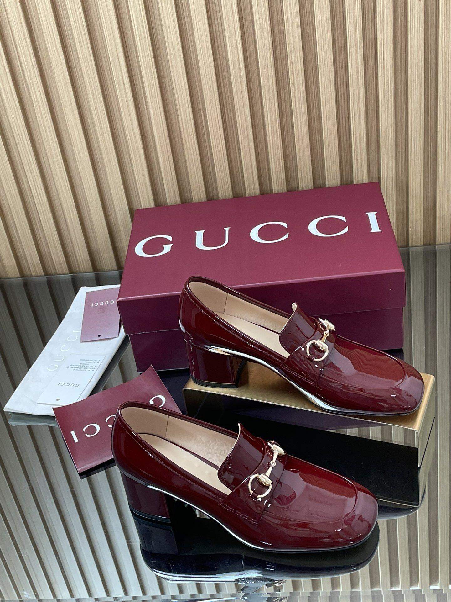 Supreme Gucci Replica Loafer Pump With Horsebit