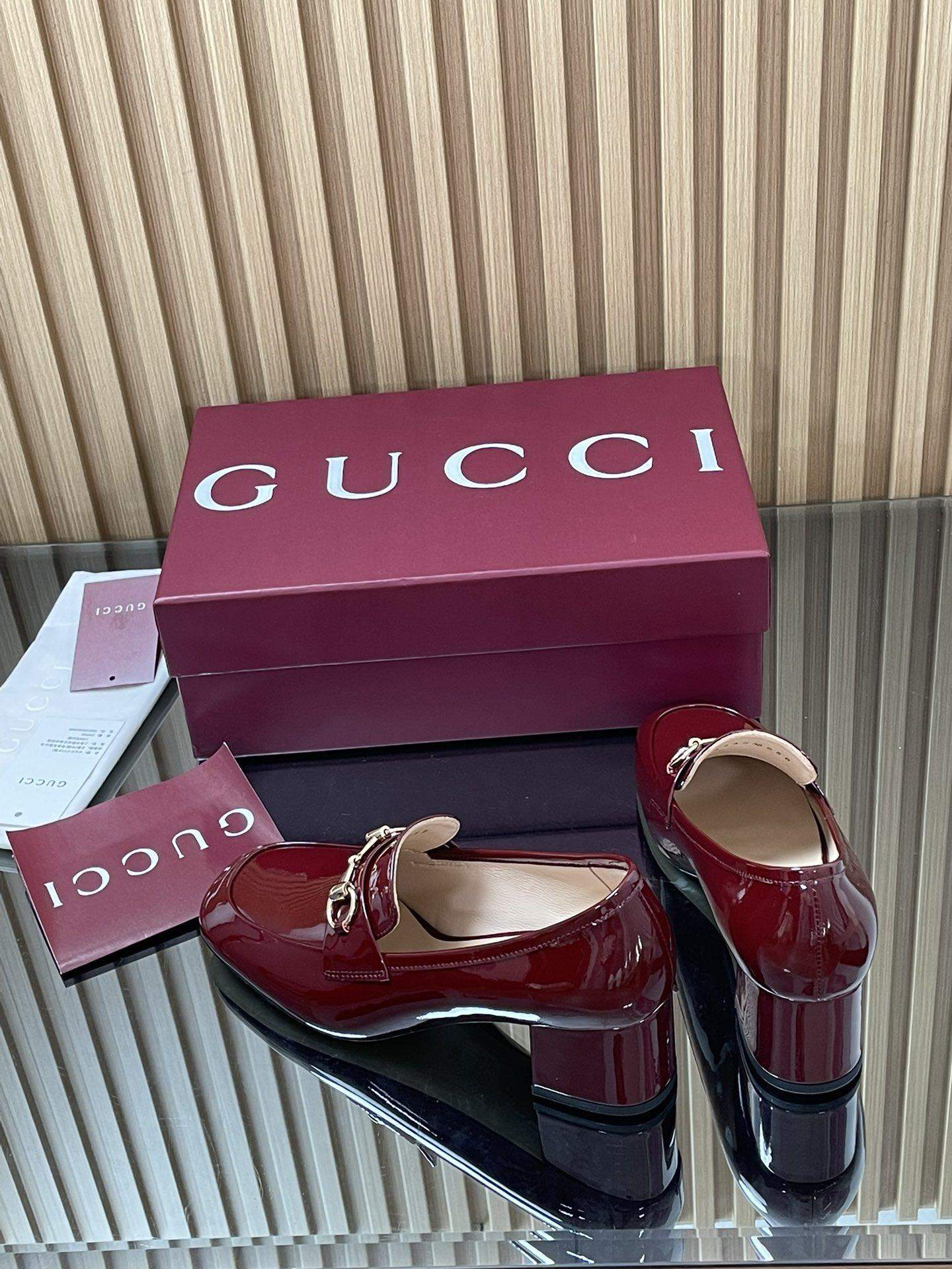 Supreme Gucci Replica Loafer Pump With Horsebit - Image 7