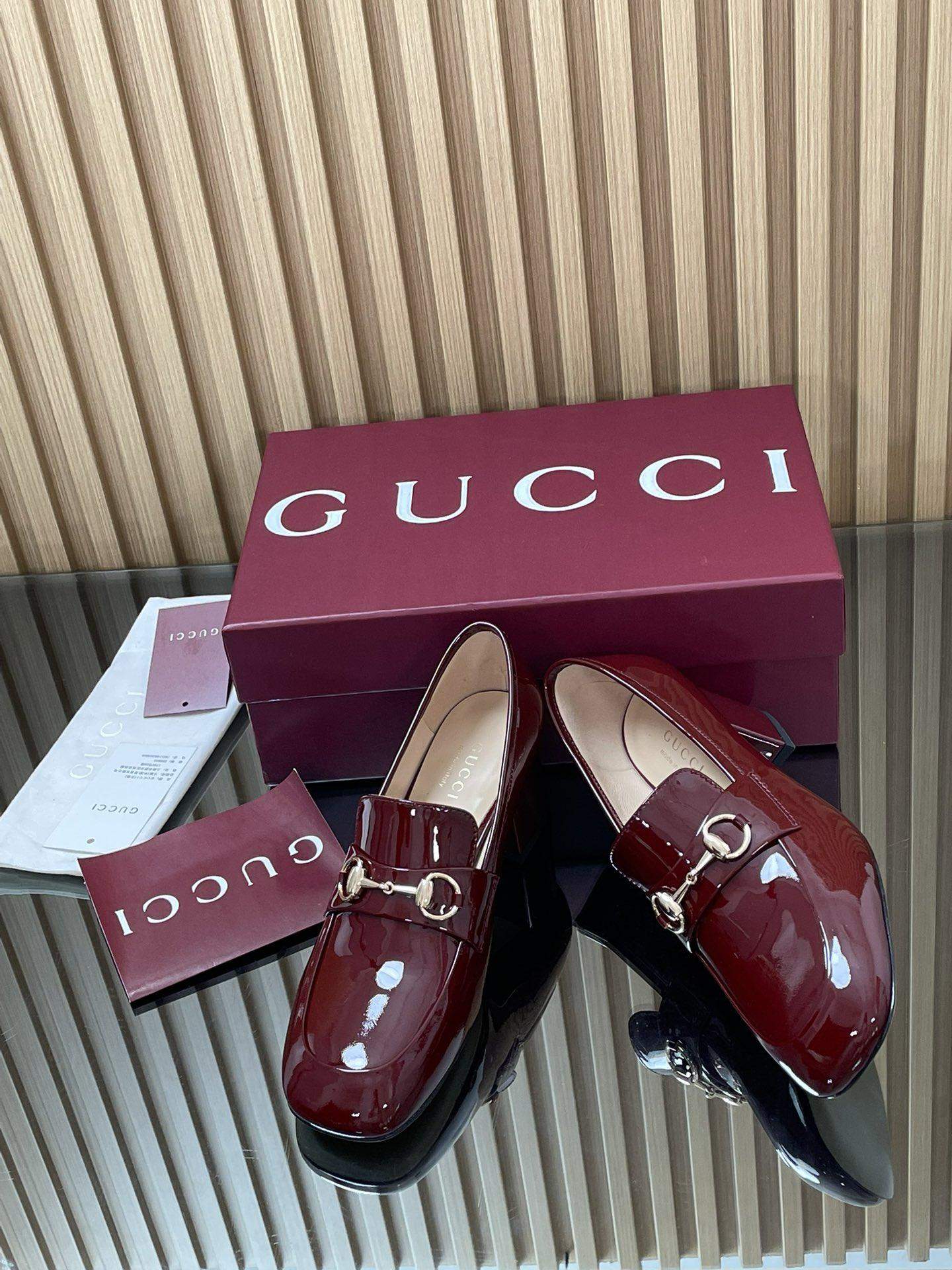 Supreme Gucci Replica Loafer Pump With Horsebit - Image 5