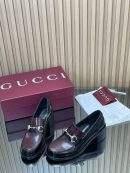 Exclusive Gucci Heeled Replica Loafer With Horsebit