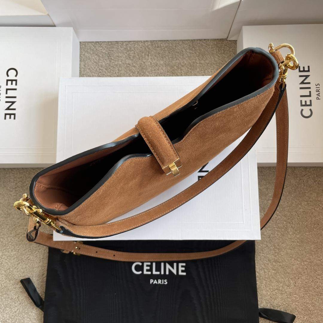 Elite Celine Small Camille 16 Soft Replica Bag In Nubuck Calfskin - Image 5