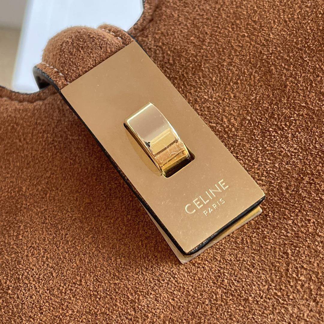 Elite Celine Small Camille 16 Soft Replica Bag In Nubuck Calfskin - Image 10