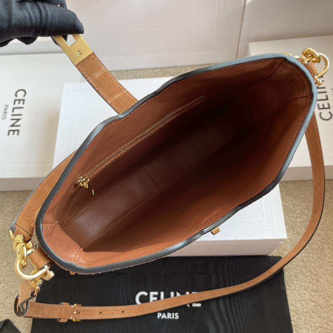 Elite Celine Small Camille 16 Soft Replica Bag In Nubuck Calfskin - Image 6