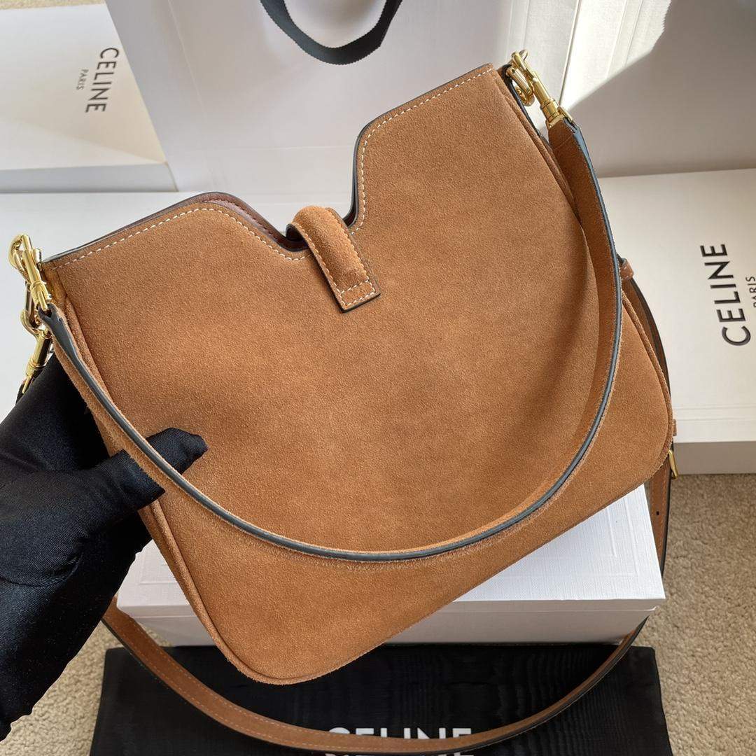 Elite Celine Small Camille 16 Soft Replica Bag In Nubuck Calfskin - Image 2