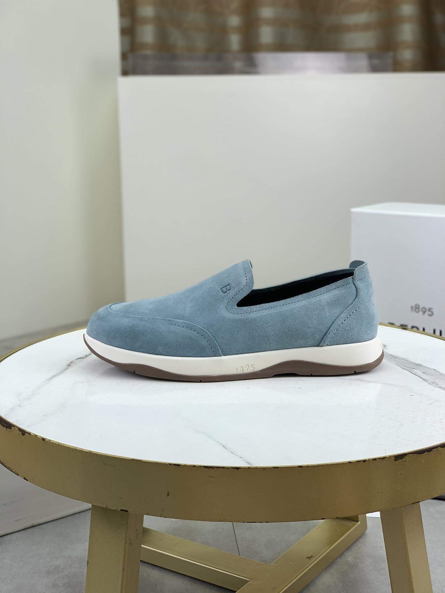 High Quality Berluti Echappée Suede Calf Replica Loafer