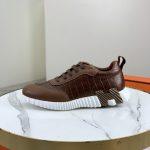 Luxury Hermes Bouncing Replica Sneaker - Brown