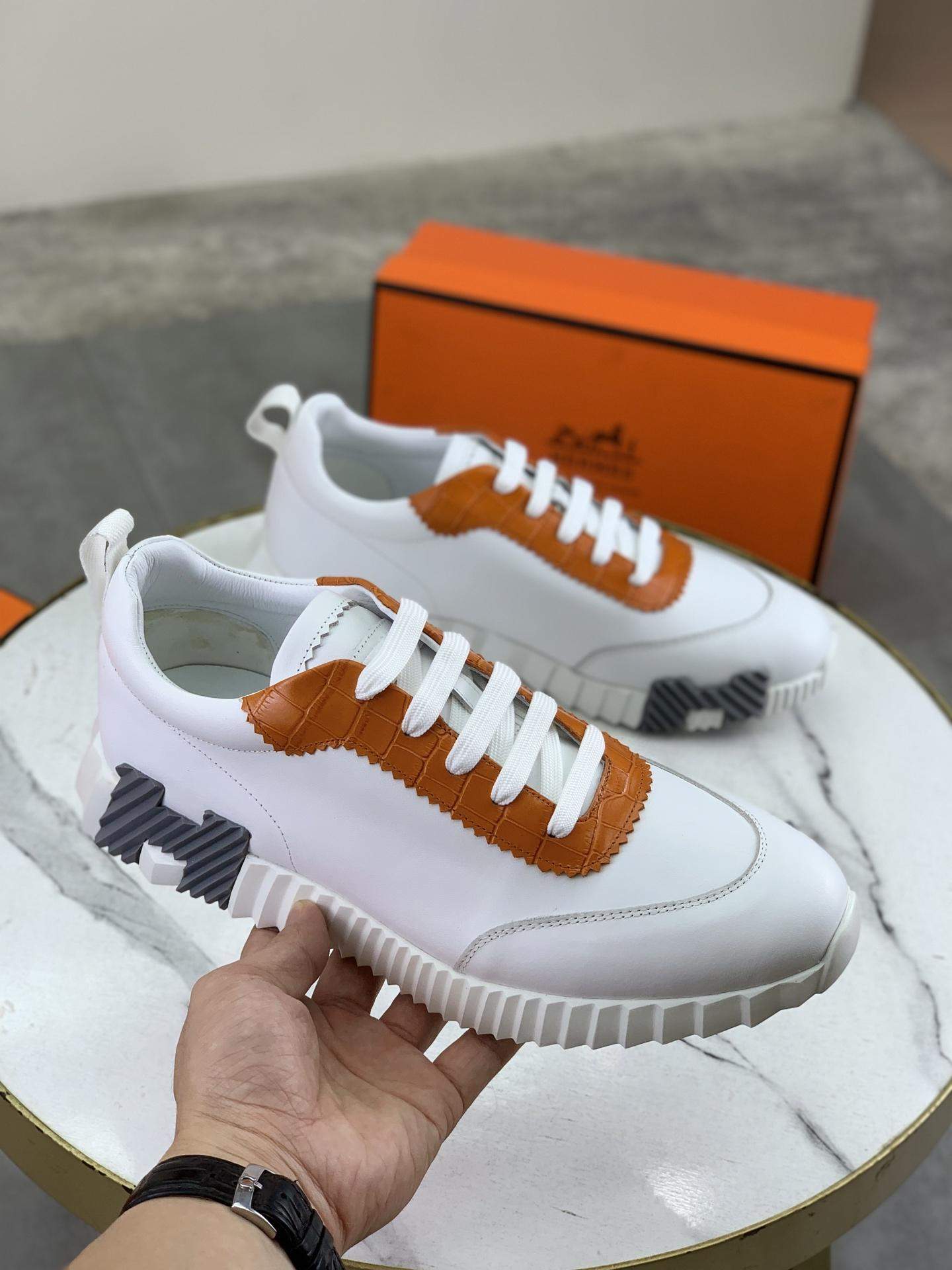 Premium Hermes Bouncing Replica Sneaker - Image 4