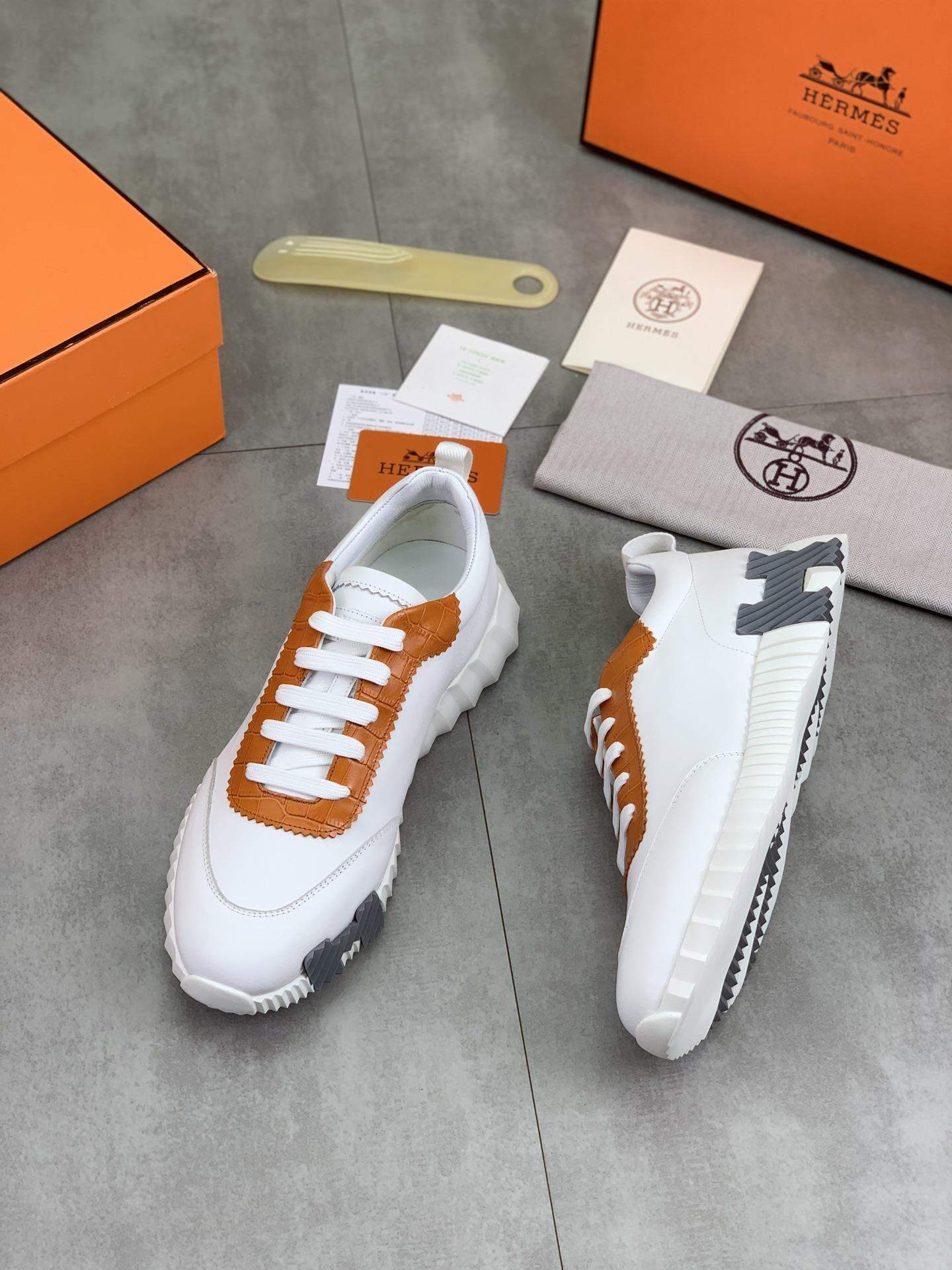 Premium Hermes Bouncing Replica Sneaker - Image 3