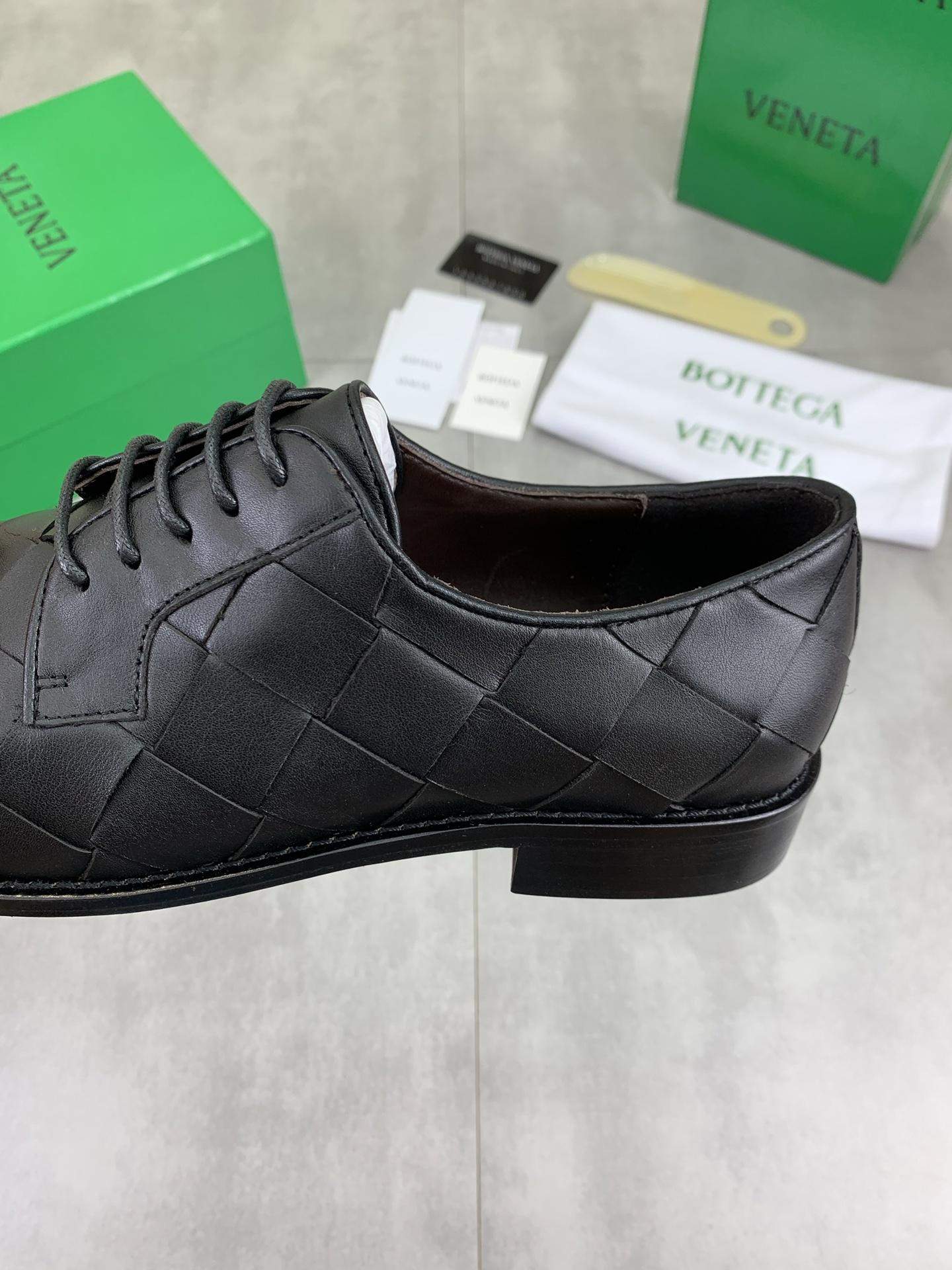 Copy Bottega Veneta Tie Replica Lace-Up Shoe - Image 7
