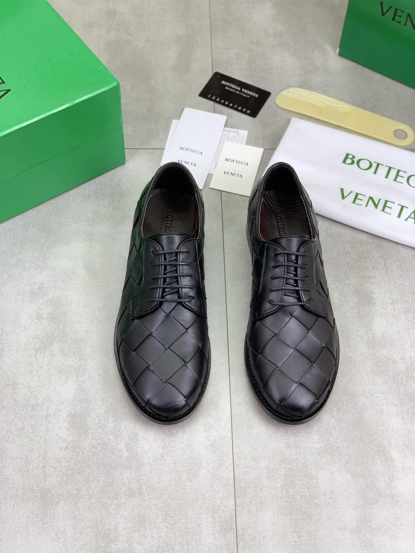 Copy Bottega Veneta Tie Replica Lace-Up Shoe - Image 2