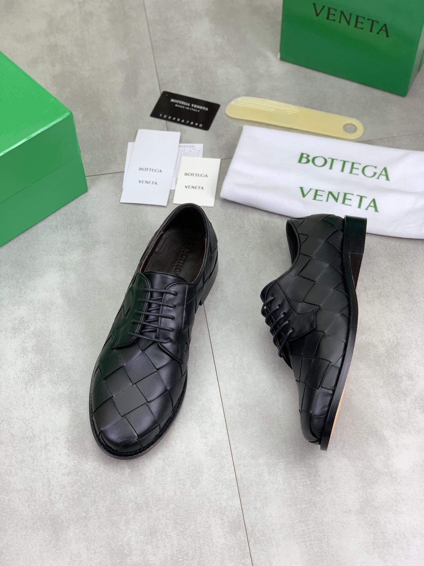 Copy Bottega Veneta Tie Replica Lace-Up Shoe - Image 3