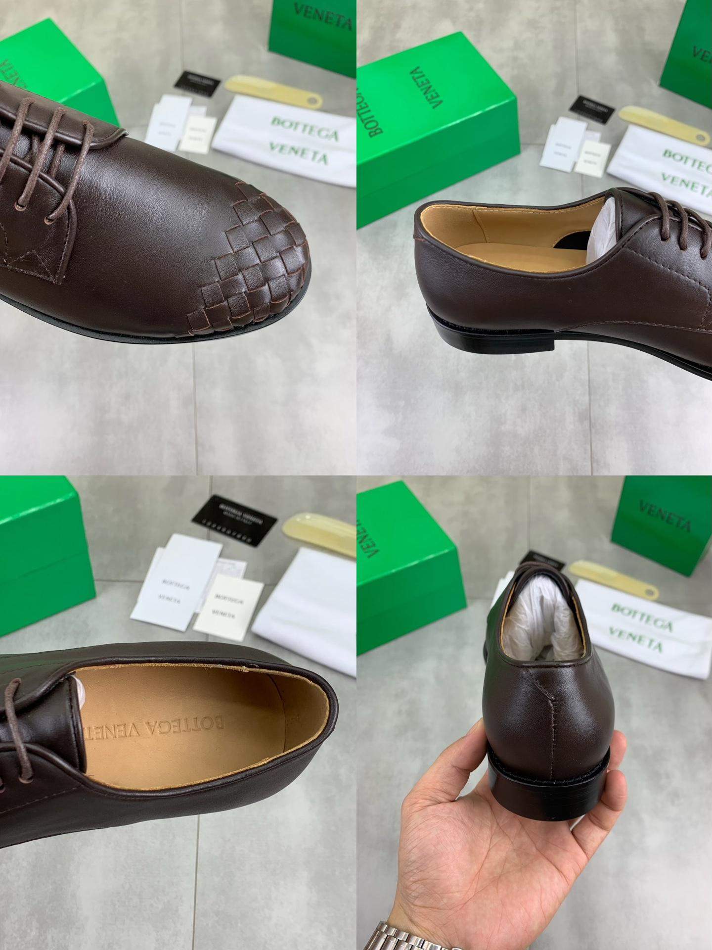 Deluxe Bottega Veneta James Replica Lace-Up Shoe - Image 8