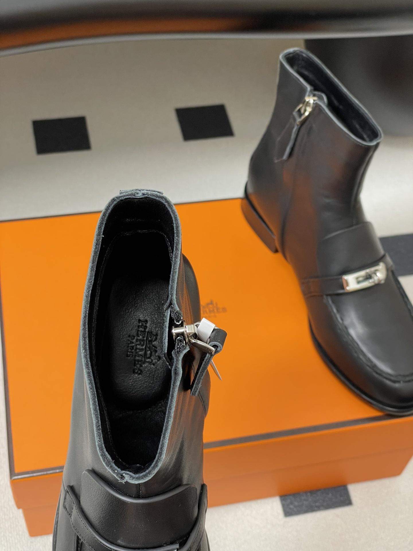 Luxury Replica Hermes Kelsy Replica Ankle Boot - Image 7