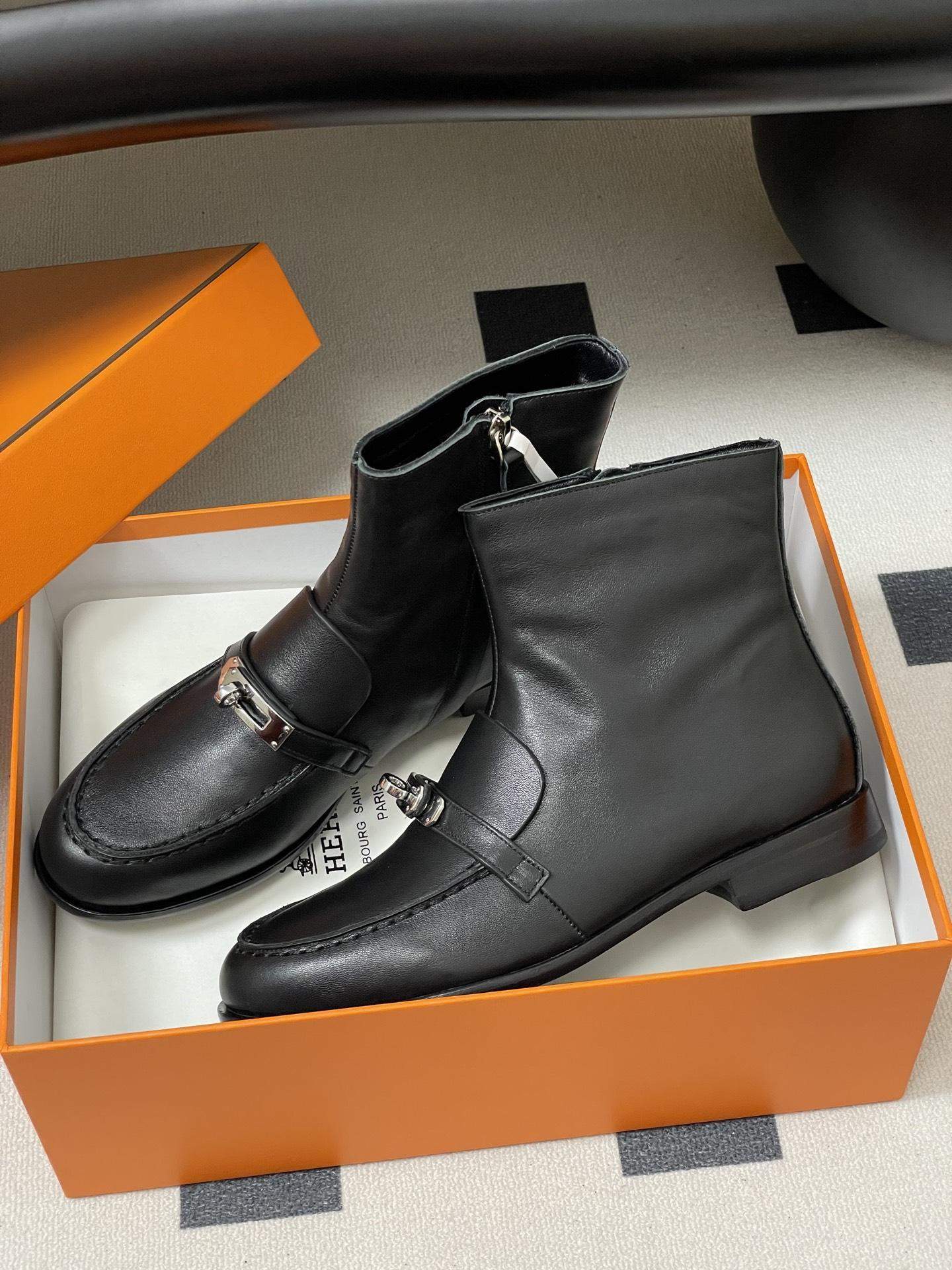 Luxury Replica Hermes Kelsy Replica Ankle Boot - Image 4