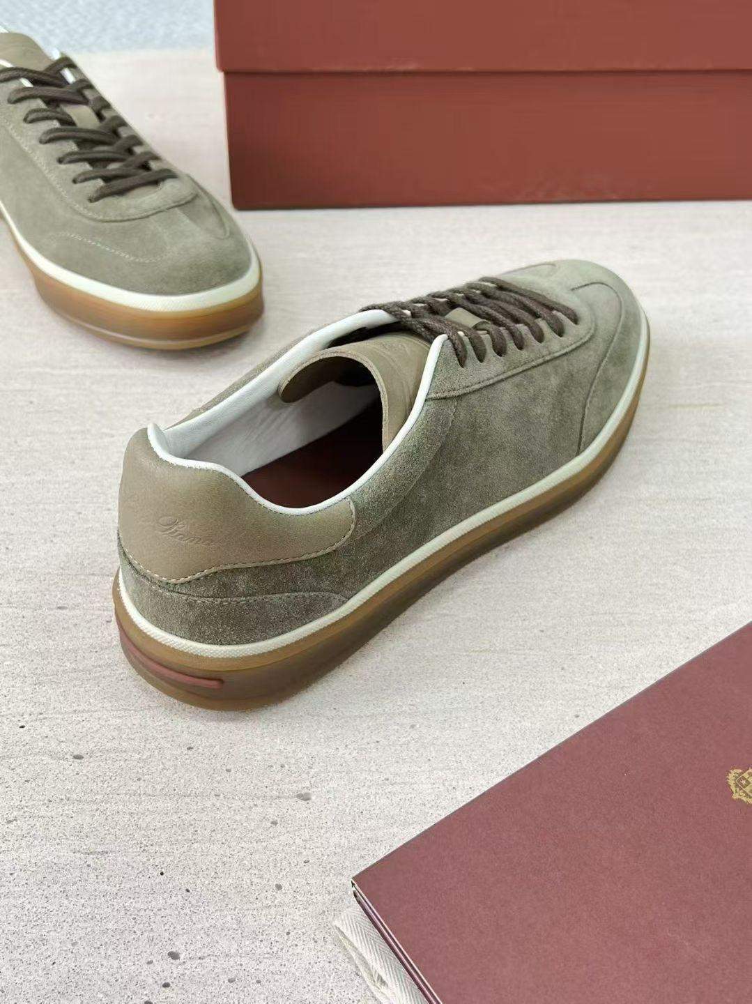 Luxury Replica Loro Piana Tennis Walk Sneaker - Image 4