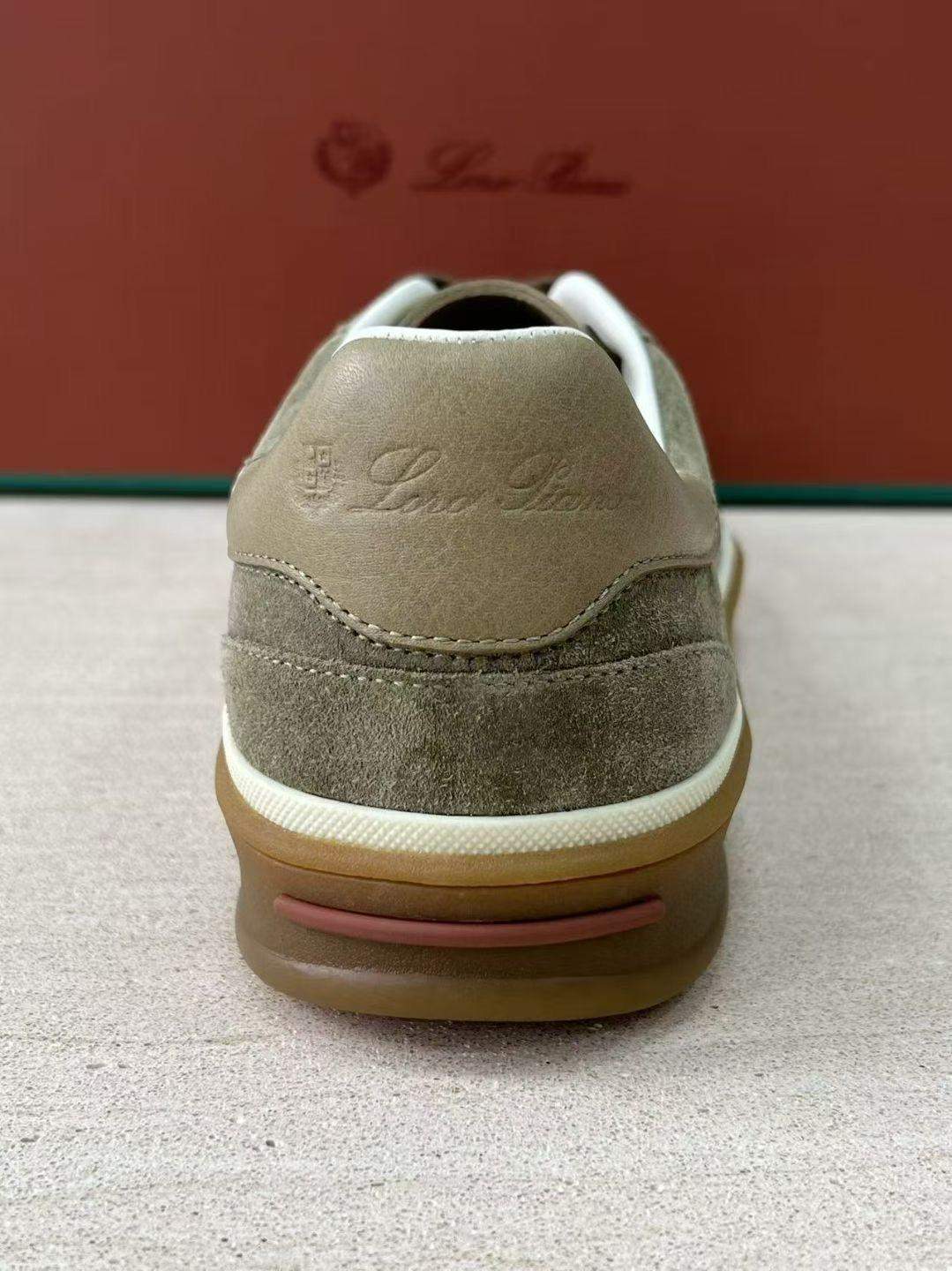 Luxury Replica Loro Piana Tennis Walk Sneaker - Image 5