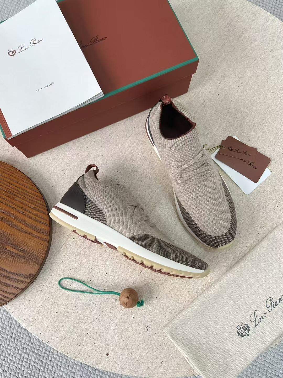 Exclusive Loro Piana 360 LP Flexy Walk Replica Sneaker - Image 2