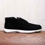 Luxury Replica Berluti Echappée Suede Calf Slip On - Black