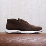 Luxury Replica Berluti Echappée Suede Calf Slip On - Dark Brown