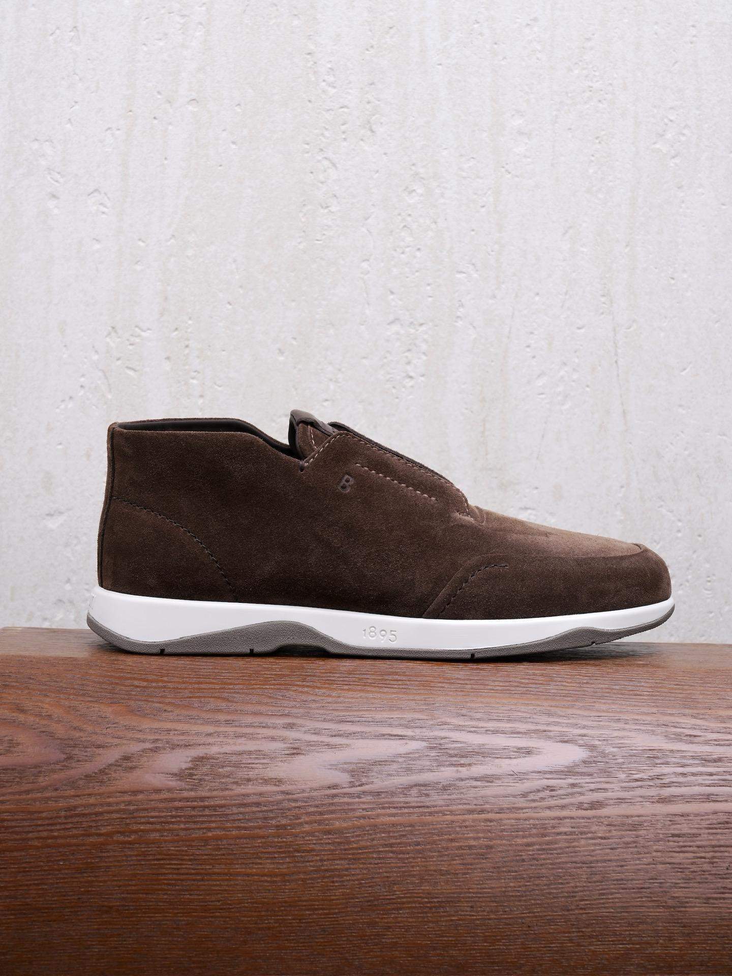 Luxury Replica Berluti Echappée Suede Calf Slip On