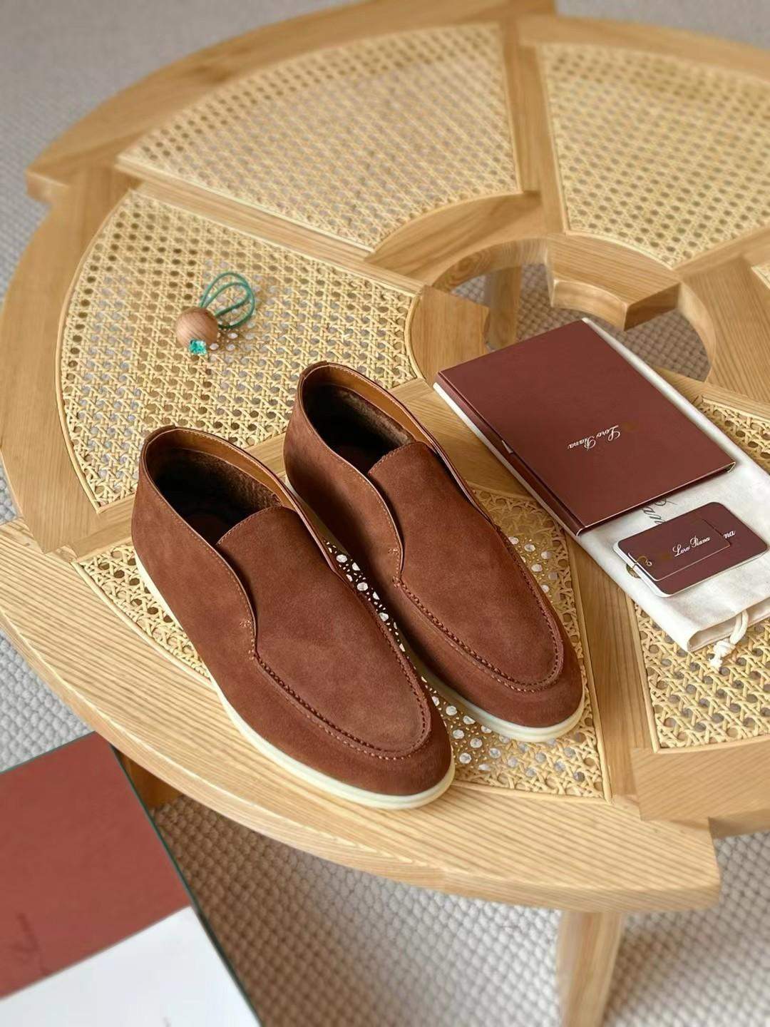 Copy Loro Piana Open Walk Replica Ankle Boot - Image 2