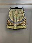 Luxury Versace Wild Cats Silk Replica Shorts