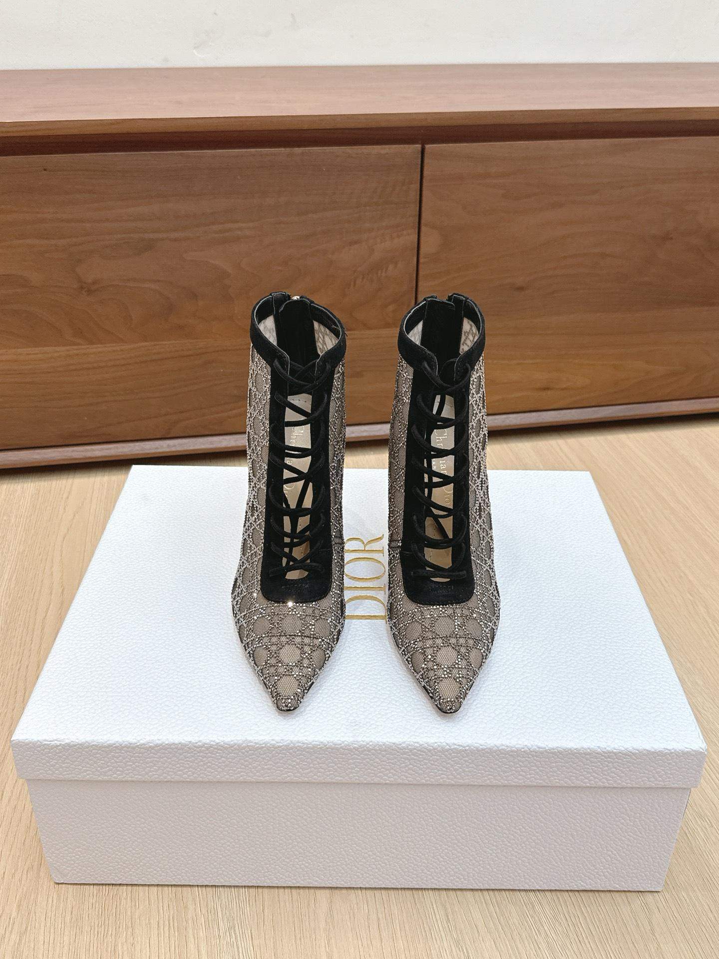 Copy Christian Dior Capture Heeled Replica Ankle Boot - Image 2