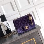 Luxury Replica Velvet Mini Flap Bag