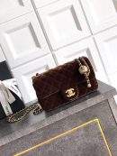 High Quality Velvet Mini Replica Flap Bag
