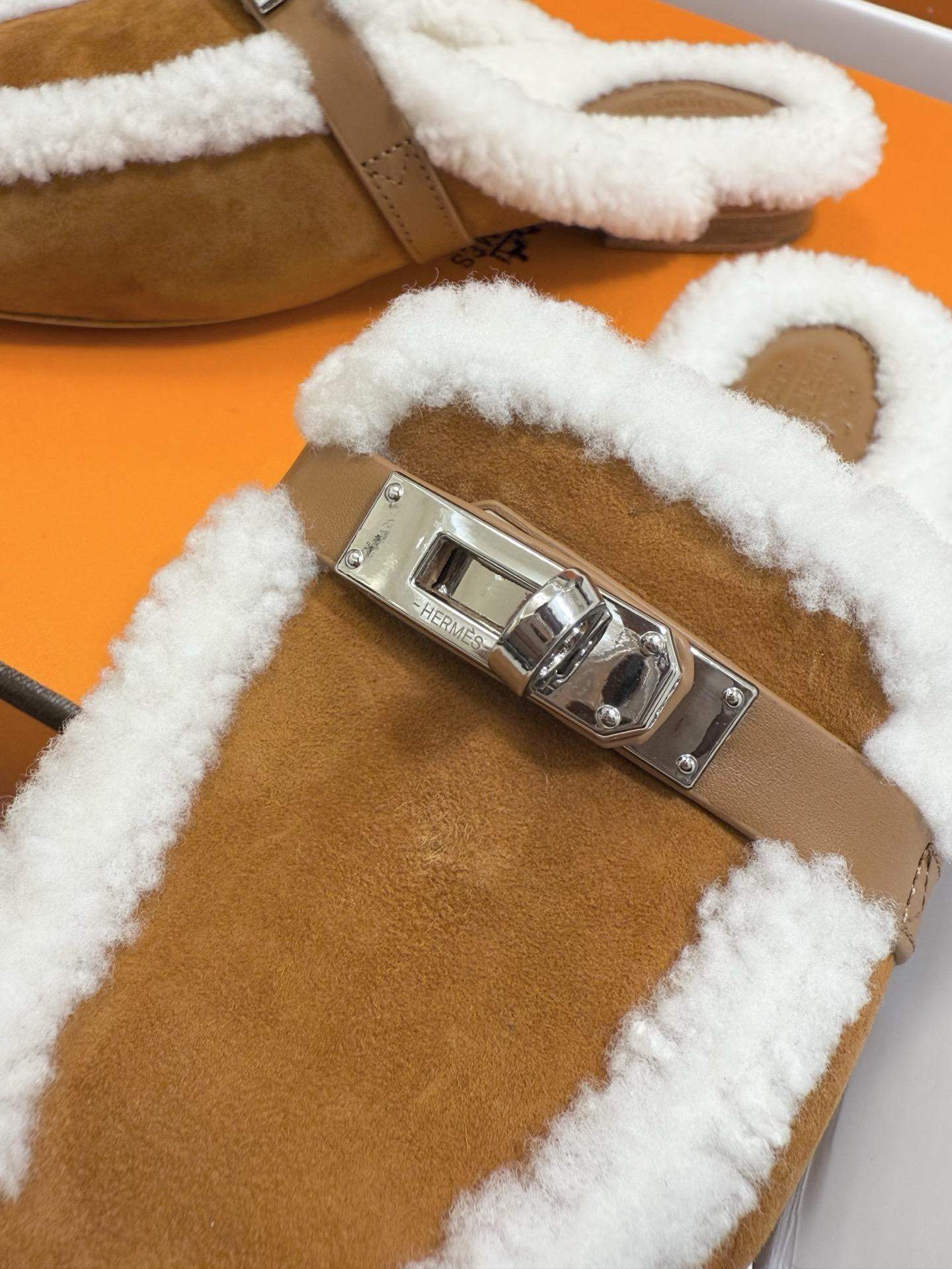 Mirror Quality Hermes Oz Replica Mule - Image 5