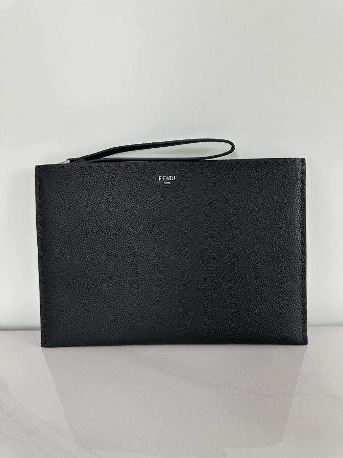 Copy Fendi Selleria Flat Replica Pouch Medium