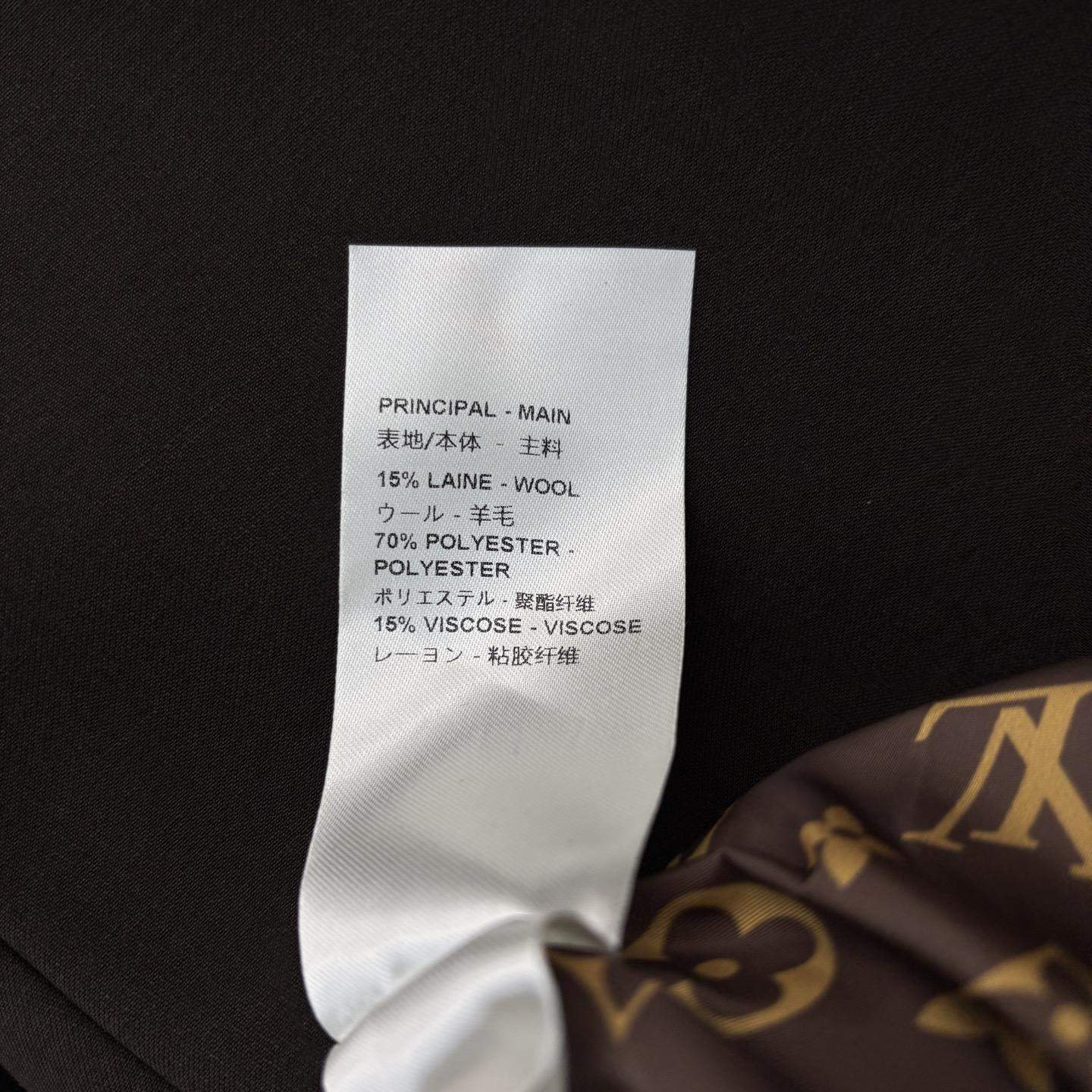 Copy Louis Vuitton Technical Gabardine Preppy Replica Blazer - Image 7