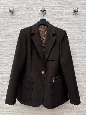 Copy Louis Vuitton Technical Gabardine Preppy Replica Blazer