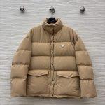 Copy Prada Medium-Weight Technical Fabric Replica Down Jacket