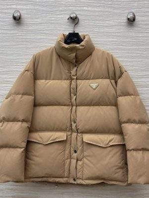 Copy Prada Medium-Weight Technical Fabric Replica Down Jacket