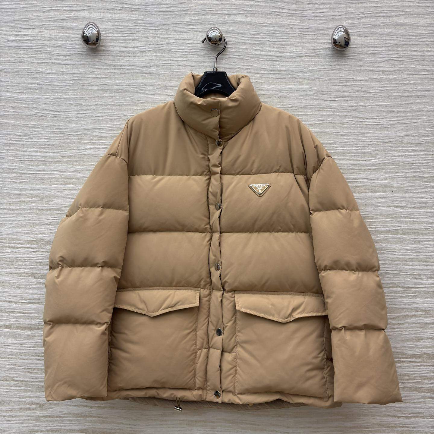 Copy Prada Medium-Weight Technical Fabric Replica Down Jacket