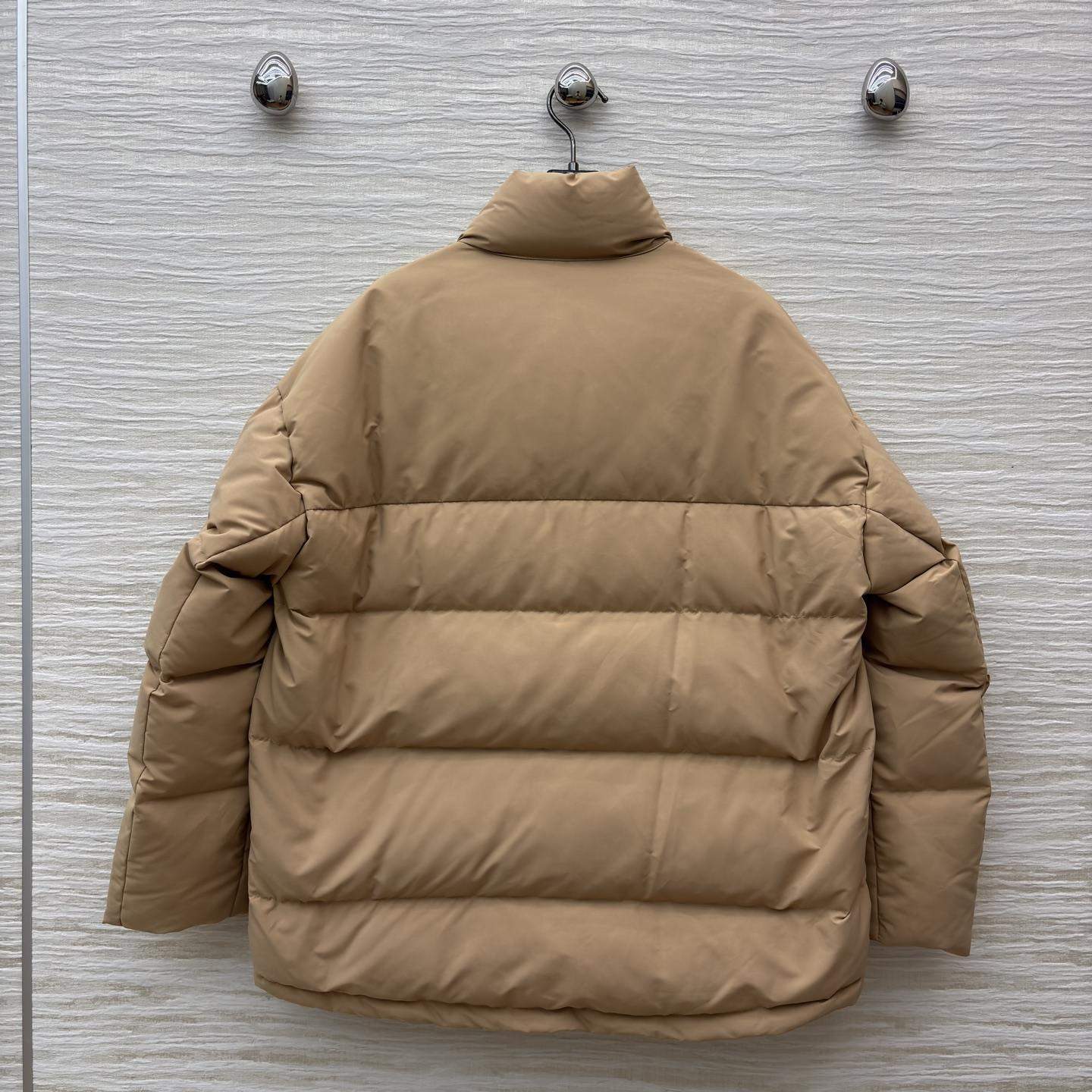 Copy Prada Medium-Weight Technical Fabric Replica Down Jacket - Image 2