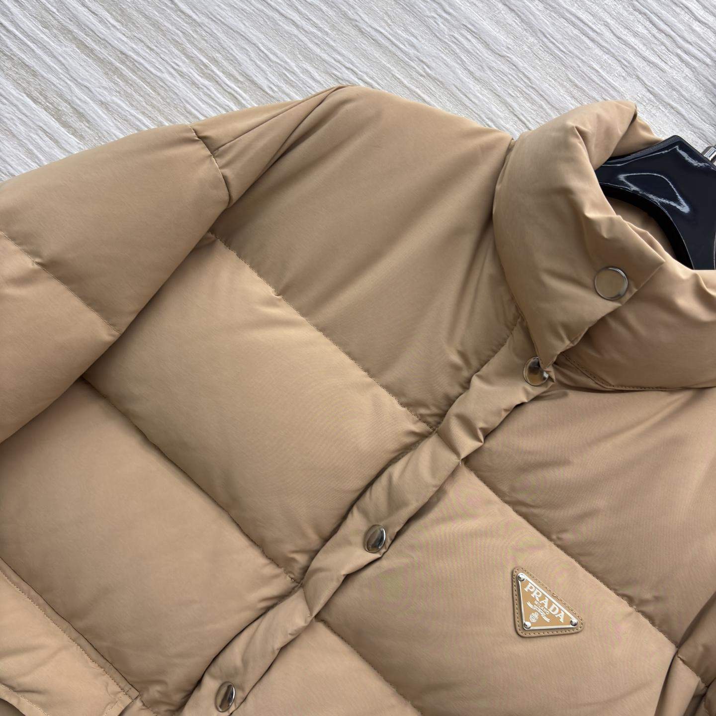 Copy Prada Medium-Weight Technical Fabric Replica Down Jacket - Image 5