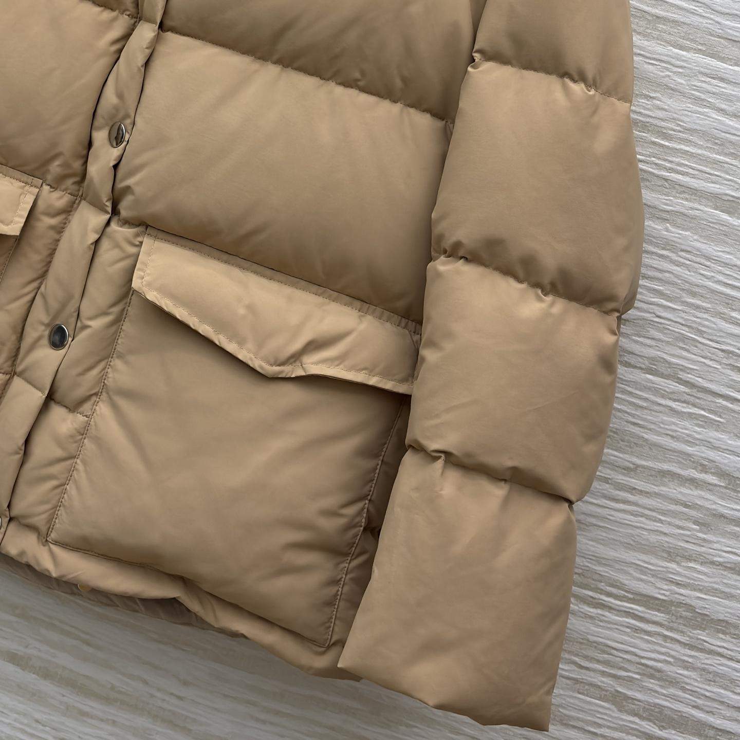 Copy Prada Medium-Weight Technical Fabric Replica Down Jacket - Image 7