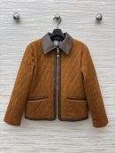 Luxury Replica Celine Quilted Jacket In Suede