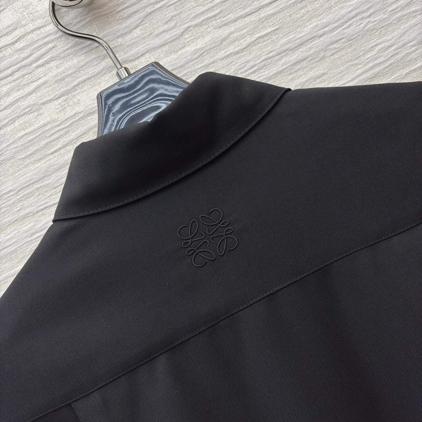 Exclusive Loewe Belted Replica Dress In Stretch Viscose - Image 4