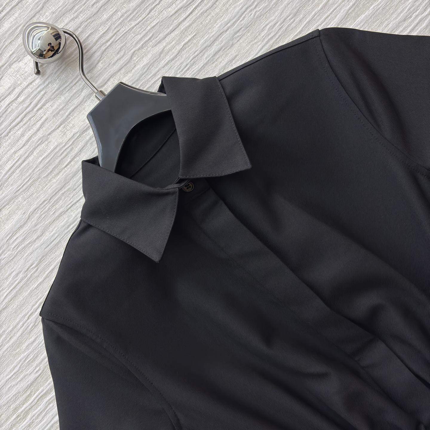 Exclusive Loewe Belted Replica Dress In Stretch Viscose - Image 3