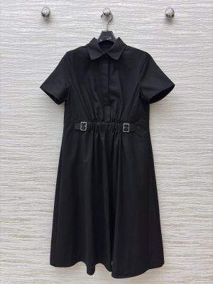 Exclusive Loewe Belted Replica Dress In Stretch Viscose