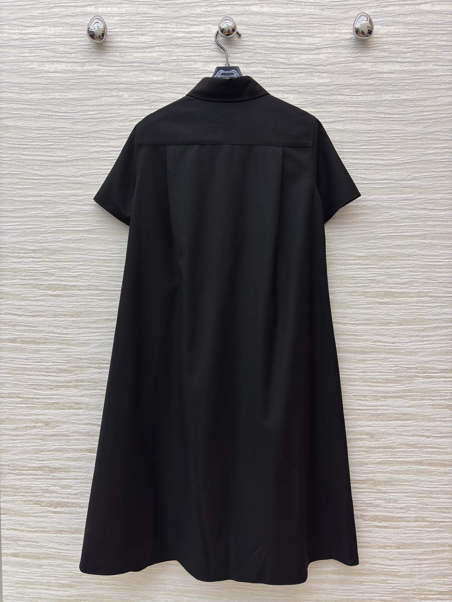 Exclusive Loewe Belted Replica Dress In Stretch Viscose - Image 2